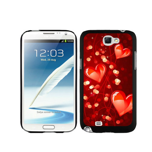 Valentine Love Balloon Samsung Galaxy Note 2 Cases DMU | Women - Click Image to Close